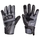 Kožené moto rukavice W-TEC Boldron Farba čierno-šedá, · záber 2