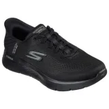 Pánská rekreační obuv SKECHERS Go Walk Flex New World Slip-Ins black · záber 1