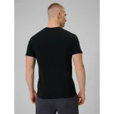 Pánské tričko s krátkým rukávem 4F TSHIRT M2660-20S-DEEP BLACK · záber 4
