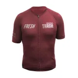Fresh Trash MEN'S LITE MERINO - Velikost: M | Barva: Červená · záber 2