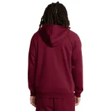 Pánská zateplená mikina se zipem UNDER ARMOUR UA Rival Fleece FZ Hoodie-RED · záber 2