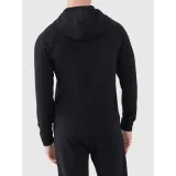 Pánska tréningová mikina so zipsom 4F SWEATSHIRT FNK M631-20S-DEEP BLACK · záber 3