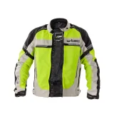 Pánska letná moto bunda W-TEC Saigair Farba Fluo Yellow-Black, · záber 4