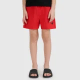 Chlapecké plážové šortky typu boardshorts - červené · záber 2