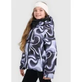 Dievčenská lyžiarska bunda 4F JUNIOR TECHNICAL JACKET F0826-4FJWAW25TTJAF0826-91A-MULTICOLOUR 1 ALLOVER · záber 2