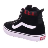 Pánská vycházková obuv VANS MN Filmore HI Vansguard (Suede) black red plaid · záber 5