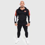 Pánska tepláková súprava Iron Aesthetics Tricolora, čierna · záber 1