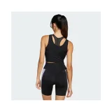 Dámské tréninkové tílko ADIDAS WE 3S CROP TANK BLACK WHITE · záber 3