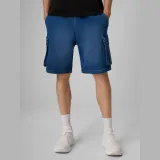 Pánské casual cargo šortky - denim · záber 2