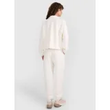 Dámské tepláky 4F TROUSERS CAS F1180-WAW25TTROF1180-11S-OFF WHITE · záber 4