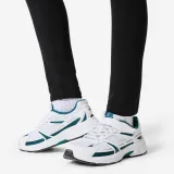 DECATHLON Dievčenské fitness legíny bavlnené čierne 7-8 r (123-130 cm) · záber 2