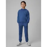Chlapčenská tréningová mikina so zipsom 4F JUNIOR SWEATSHIRT FNK M690-31S-NAVY · záber 5