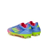 Pánské outdoorové fotbalové kopačky ADIDAS F50 Pro M FG blue fusion lucid lemon lucid pink · záber 4