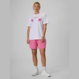 Dámské loose tričko s potiskem - bílé · záber 2