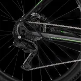 4EVER FRONTBEE 29'' - model 2025 pearl black/green - XL (21", 185-202 cm) - Veľkosť: 185-202, XL, 29 | Farba: čierna, zelená · záber 4