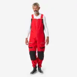 DECATHLON Pánske náprsenkové nohavice na jachtu 500 červené S · záber 1