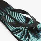 DECATHLON Pánske žabky 120 Palmline čierne 45-46 · záber 2