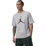 Pánske tričko s krátkym rukávom NIKE JORDAN JUMPMAN SS HBR TEE 2 GREY HEATHER BLACK · záber 1