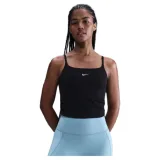 Dámske tréningové tielko NIKE W NK ONE DF TANK CPSL SPD BLACK WHITE · záber 1