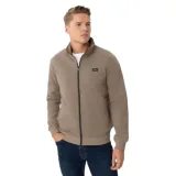 Pánska mikina so zipsom VOLCANO B-WILL-102-BEIGE · záber 1