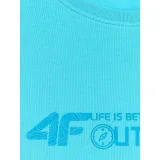 Dámské turistické tričko s krátkým rukávem 4F TSHIRT F2774-48S-AQUA · záber 3