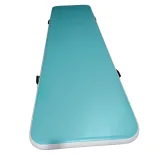Airtrack MASTER nafukovací žíněnka 400 x 100 x 10 cm - modrozelená - bílá - 2. jakost · záber 5