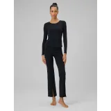 Dámské tréninkové tričko s dlouhým rukávem 4F LONGSLEEVE FNK F501-20S-DEEP BLACK · záber 5