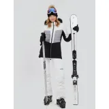 Dámská lyžařská bunda FUNDANGO Salina Padded Jacket-100-white · záber 5