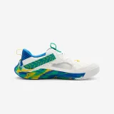 DECATHLON Detská športová priedušná obuv Playful Summer zeleno-žltá 32 · záber 2
