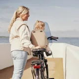 Urban Iki Přední sedačka na kolo s upínacím adaptérem Bincho čierna/Kurumi hnedá · záber 5