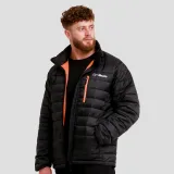GymBeam Pánská bunda Puffer Black/Orange - Velikost: M | Barva: Čierna | Hmotnost: 0,53 kg | Balení: 20 · záber 3