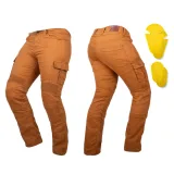 Moto jeansy W-TEC Wallbridge Caramel Farba karamelová, · záber 1