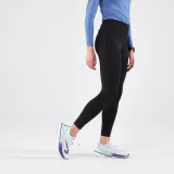 KIPRUN Dámske bežecké legíny Run 100 Warm hrejivé čierne L (W33 L29) · záber 2