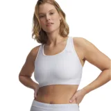 Kompresná podprsenka UNDER ARMOUR HeatGear Mid-WHT · záber 1