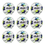 Výhodný set - 9x Futbalová lopta SELECT FB League SK Chance Liga 2025/26 5 bielo-modrá · záber 1
