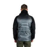 Pánská zateplená turistická mikina se zipem NORTHFINDER EMERYTH-811darkblueblack · záber 5