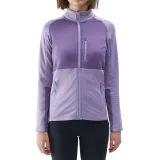 Dámská turistická mikina se zipem 4F SWEATSHIRT FNK-4FWSS24TFSWF316-52S-LIGHT VIOLET · záber 2