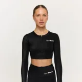 GymBeam Dámský sportovní top Prime Black - Velikost: S | Barva: čierna | Hmotnost: 0,195 kg | Balení: 70 · záber 6