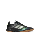 Pánske futbalové kopačky halové ADIDAS F50 League M IC core black iron metallic lucid lemon · záber 2