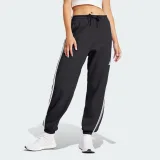 Dámske tepláky ADIDAS W 3S FT CF PT BLACK WHITE · záber 2