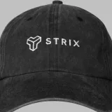 STRIX Washed Cap Black · záber 3