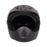 Downhill prilba W-TEC Campanero Matt Black - Veľkosť: 58-61, L · záber 5