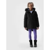 Dívčí bunda 4F JUNIOR JACKET-JAW23TJACF106-21S-BLACK · záber 3