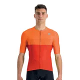 Pánský cyklistický dres s krátkým rukávem SPORTFUL Light pro jersey, chili red carrot · záber 1