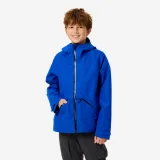 QUECHUA Detská nepremokavá turistická bunda MH900 TW modrá 12-13 r (151-160 cm) · záber 1