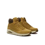 Pánské kotníkové zimní boty SKECHERS Uno Mid Sneaker wheat · záber 2