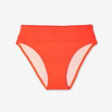 DECATHLON Dámsky spodný diel plaviek Nora na surf textúrovaný oranžový XL · záber 2