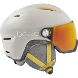 Lyžařská helma se štítem BOLLE V-Atmos-Oatmeal Matte - Photochromic Fire Red Cat 1 to 3 · záber 2
