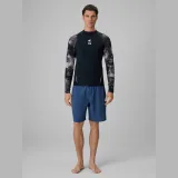 Pánske boardshorty na pláž s ochranou UPF50+ - tmavomodré · záber 1