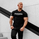 Férfi fitness póló Iron Aesthetics Unbroken, fekete · záber 1